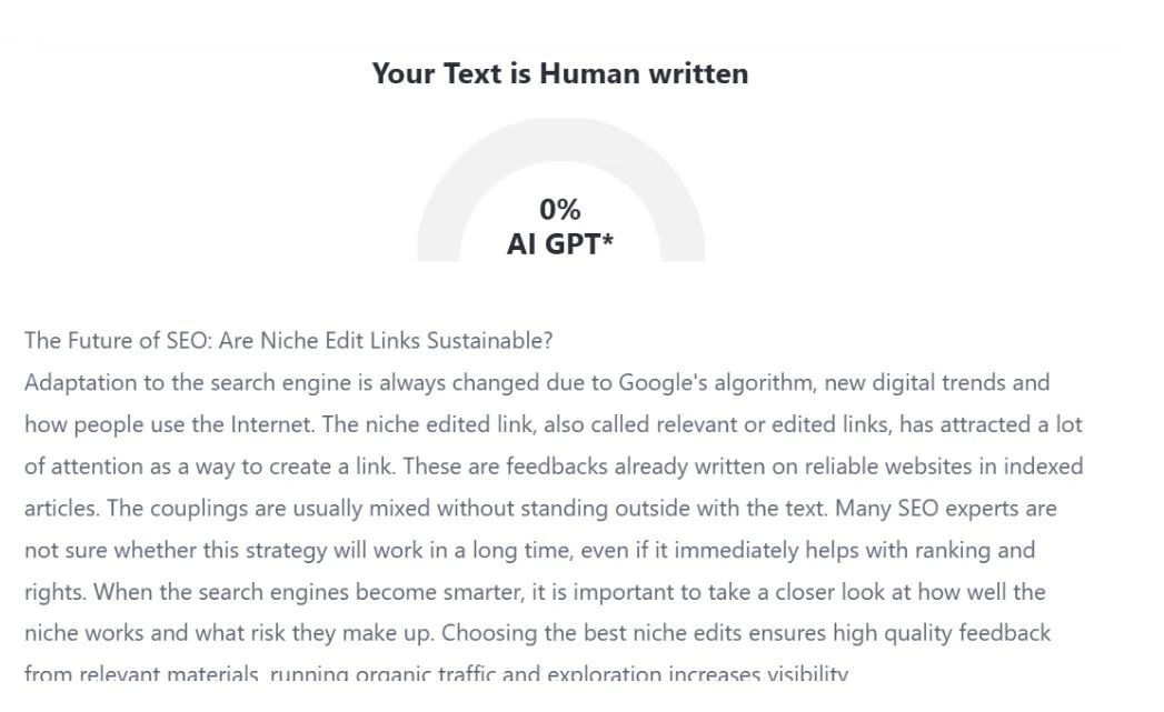 Niche edit links